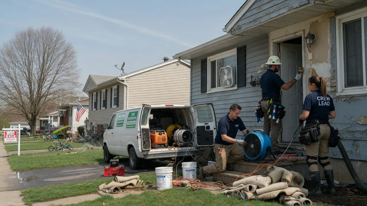 Flood Cleanup in Dunnsville, VA near me